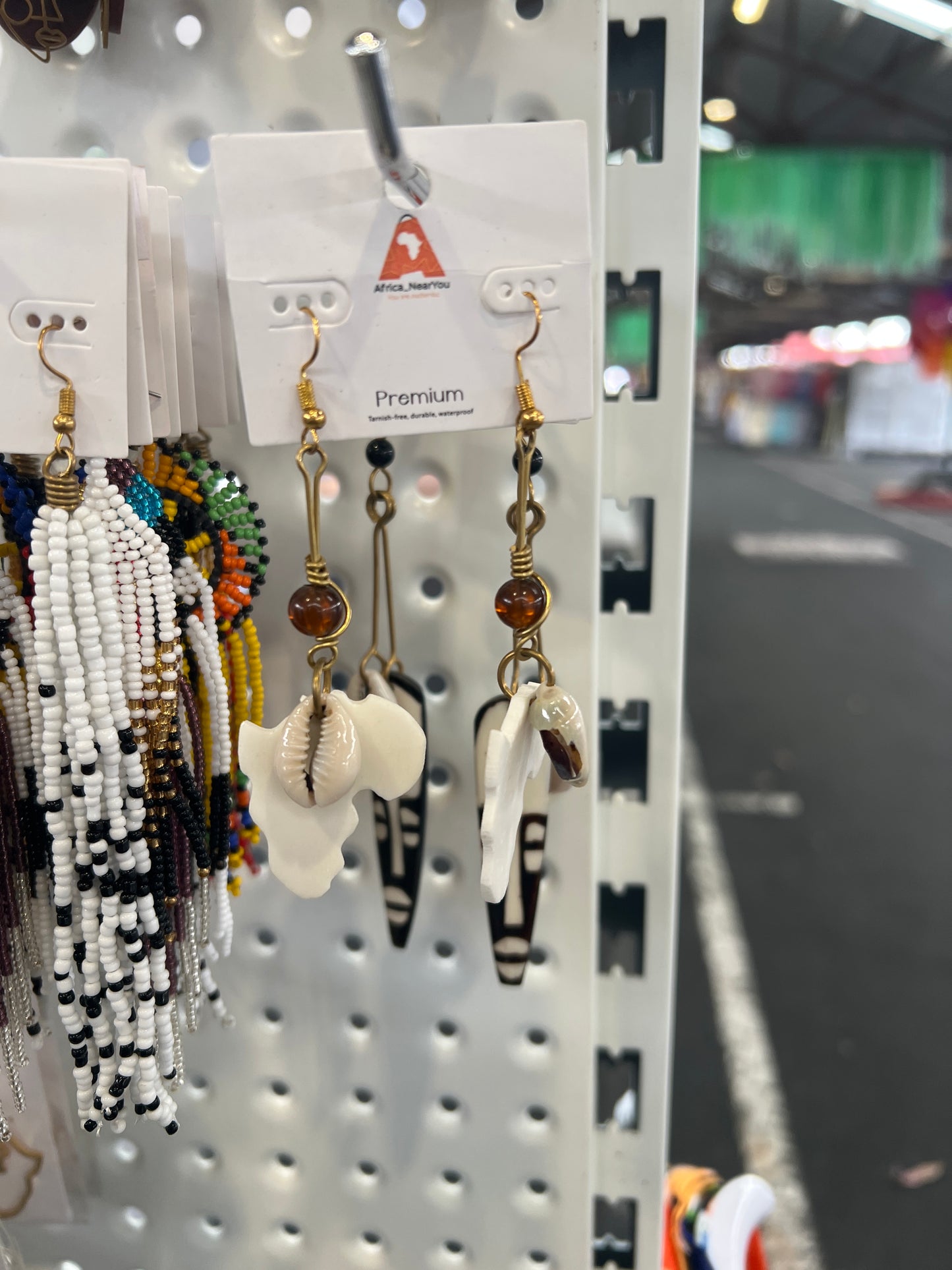 Cowrie Africa Earrings
