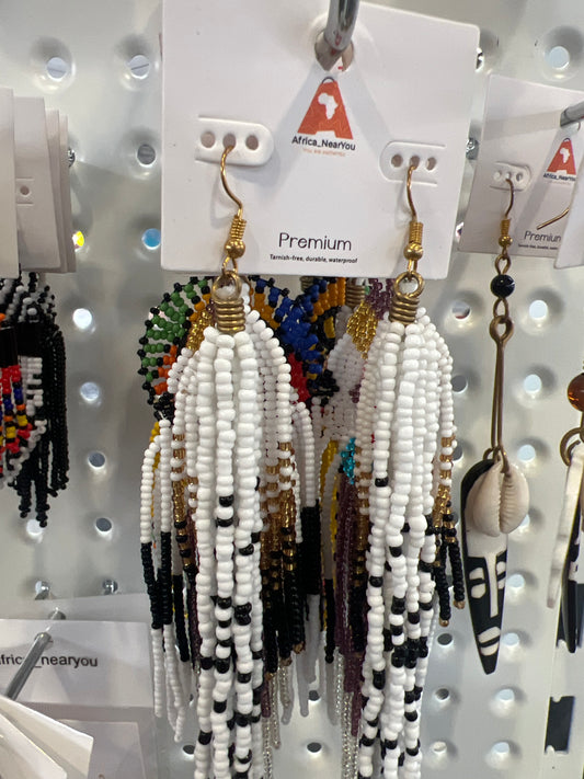 Beaded Eaarings Long