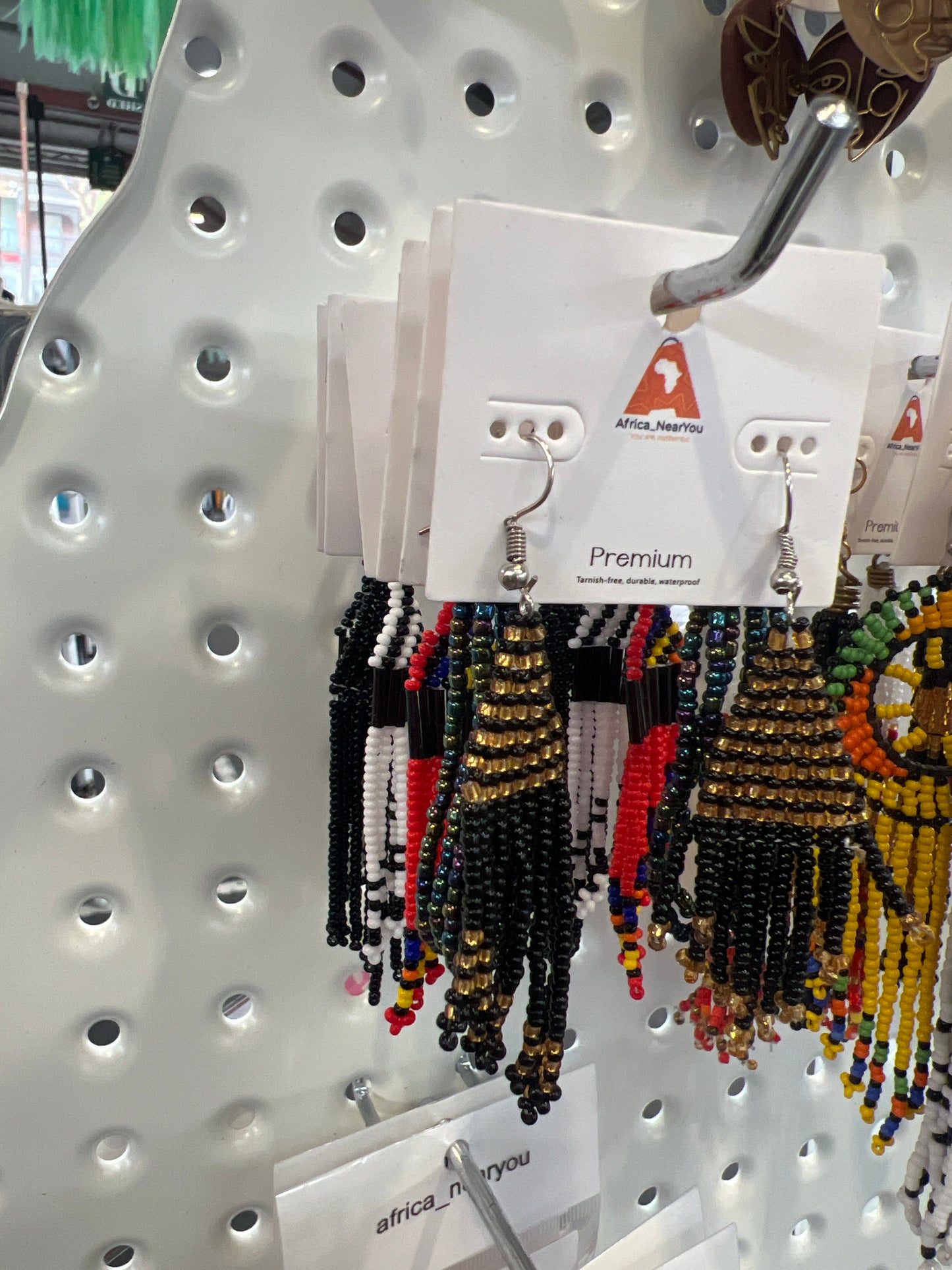 Beaded Earrings Short